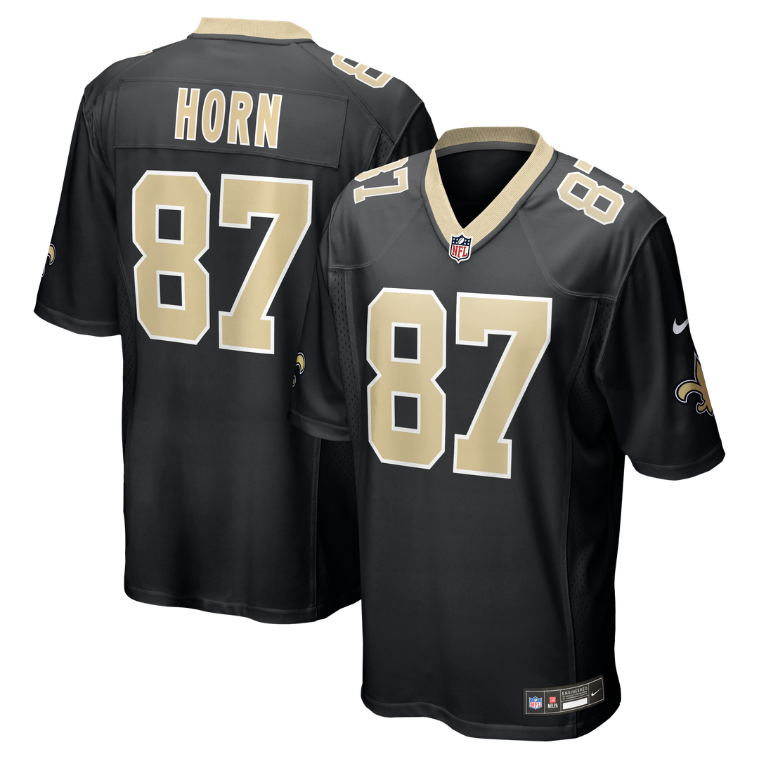 New Orleans Saints Joe Horn Nike Game Retired Player Jersey - Black