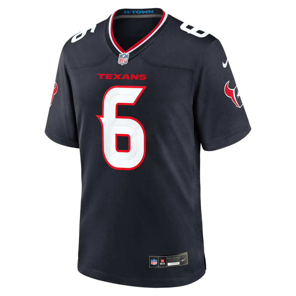Houston Texans Reed Blankenship Nike Team Game Jersey - Navy