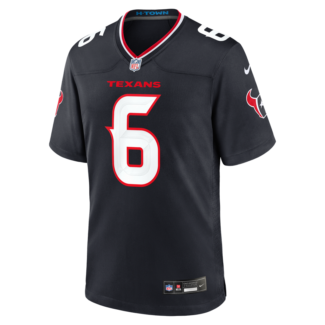 Houston Texans Reed Blankenship Nike Team Game Jersey - Navy