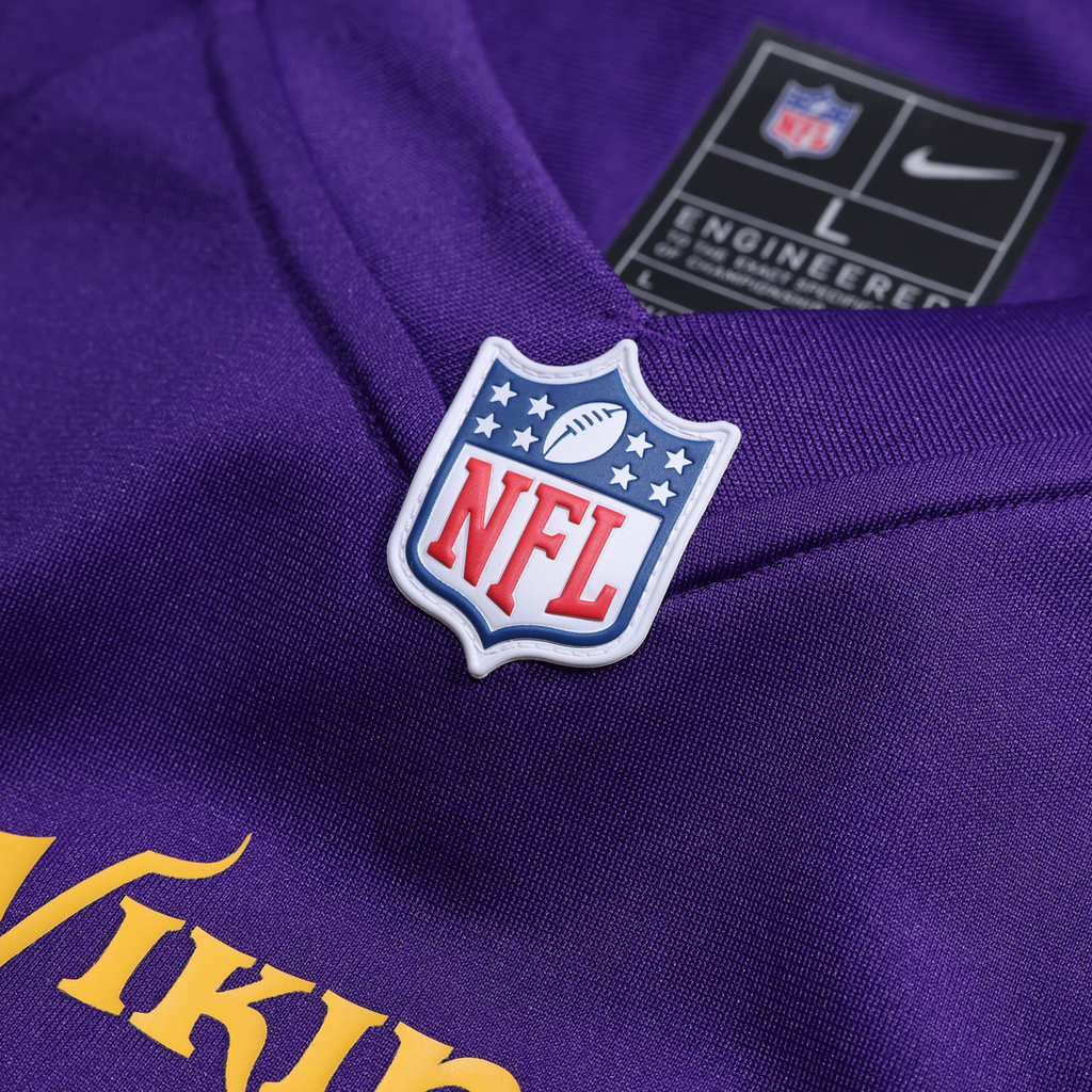 Minnesota Vikings Ryan Van Demark Nike Team Game Jersey - Purple