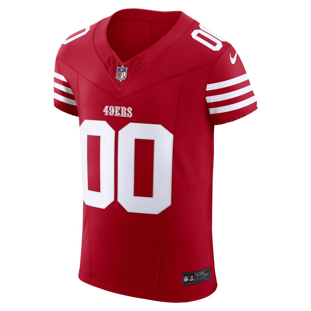 San Francisco 49ers Nike Vapor F.U.S.E. Elite Custom Jersey - Scarlet