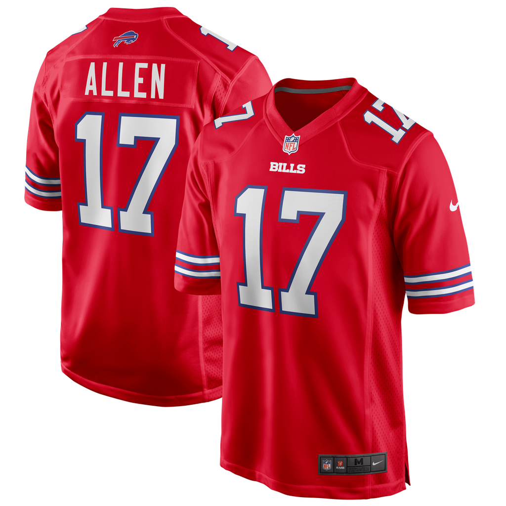 Buffalo Bills Josh Allen Nike Team Game Player Jersey - Royal