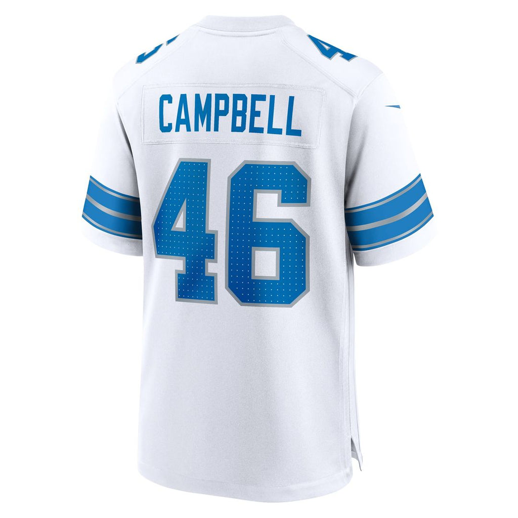 Detroit Lions Jack Campbell Nike 2nd Alternate Game Jersey - Black
