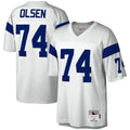 Los Angeles Rams Merlin Olsen Mitchell & Ness Legacy Replica Jersey - White
