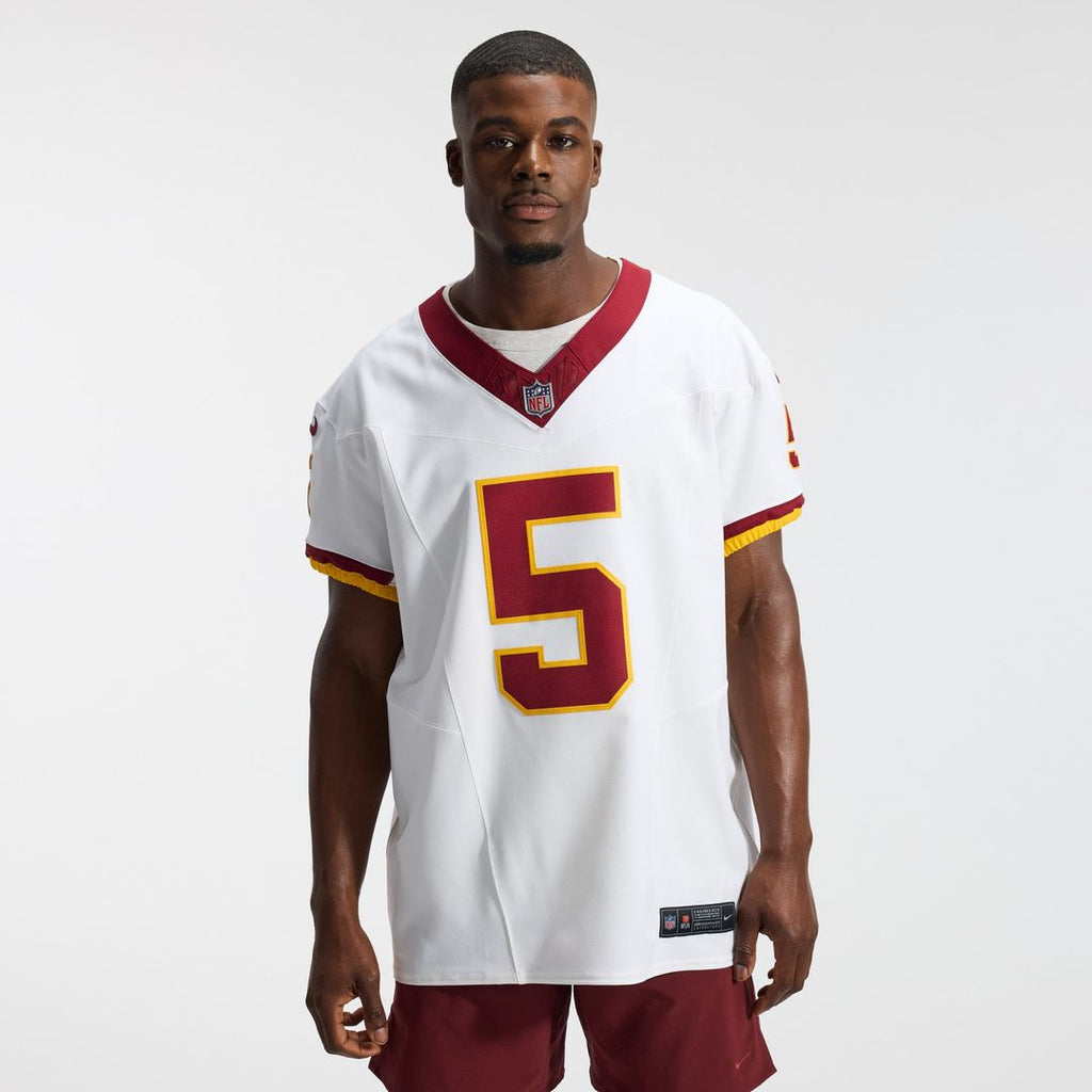 Washington Commanders Jayden Daniels Nike Alternate 2 Super Bowl Era Vapor F.U.S.E. Elite Jersey - White