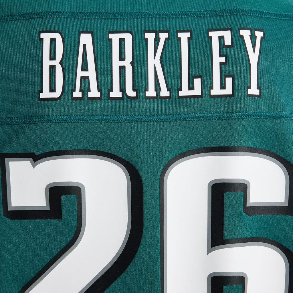 Philadelphia Eagles Saquon Barkley Nike Game Jersey - White