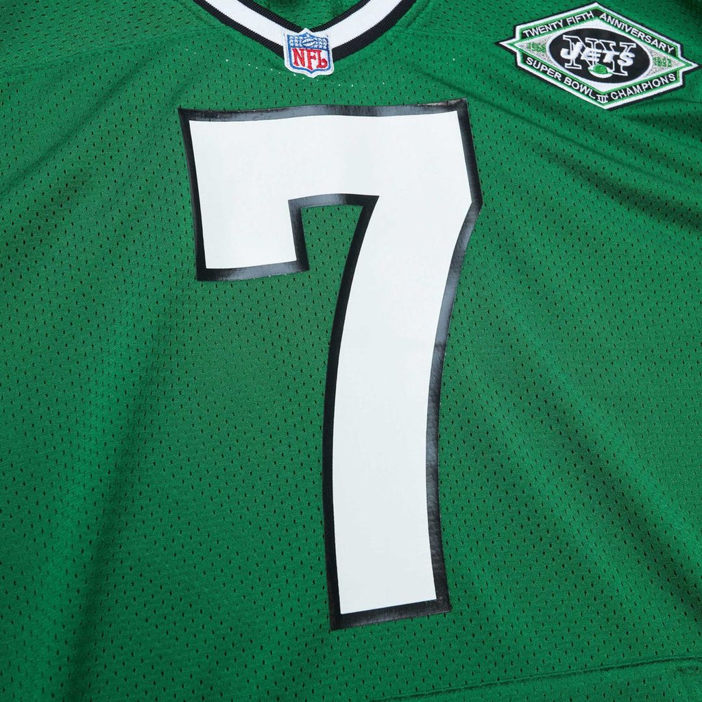 New York Jets Boomer Esiason Mitchell & Ness 1993 Authentic Throwback Retired Player Pocket Jersey - Kelly Green