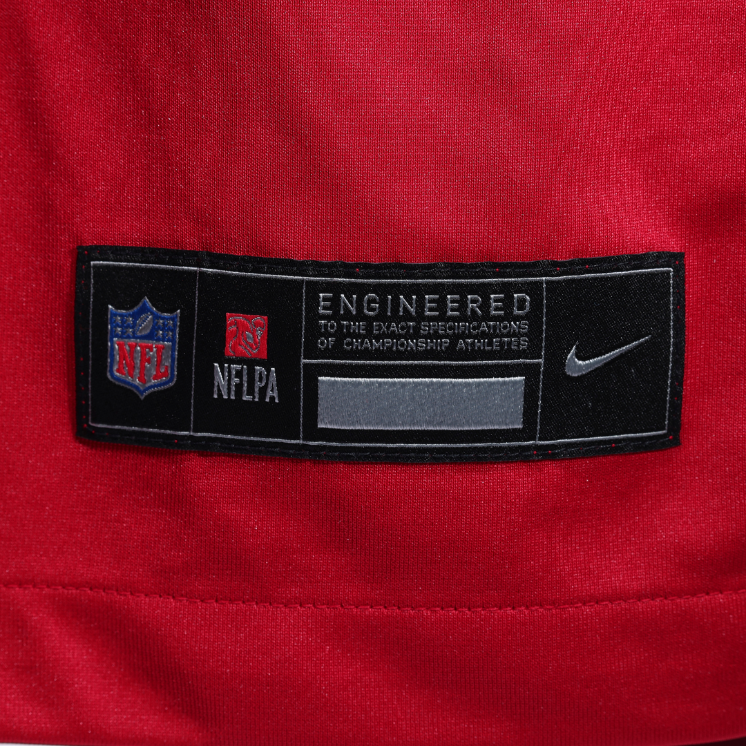 San Francisco 49ers Nike 80th Anniversary Custom Game Jersey - Scarlet