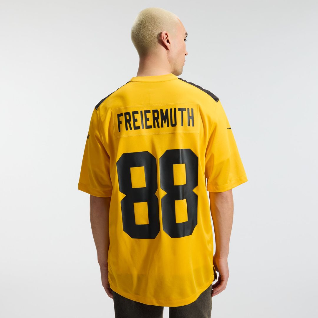 Pittsburgh Steelers Pat Freiermuth Nike Alternate 1933 Throwback Game Jersey - Gold