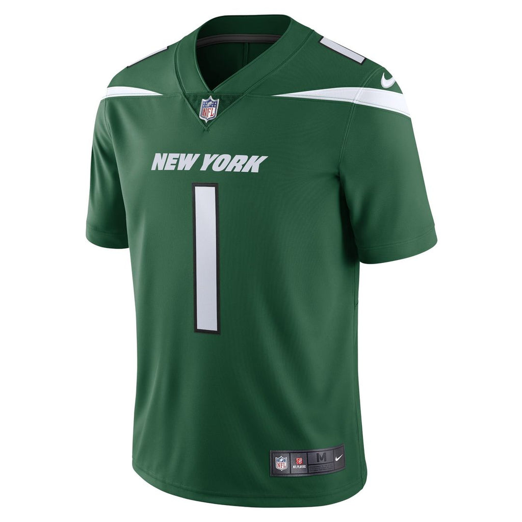New York Jets Ahmad Sauce Gardner Nike Vapor Limited Jersey - Green