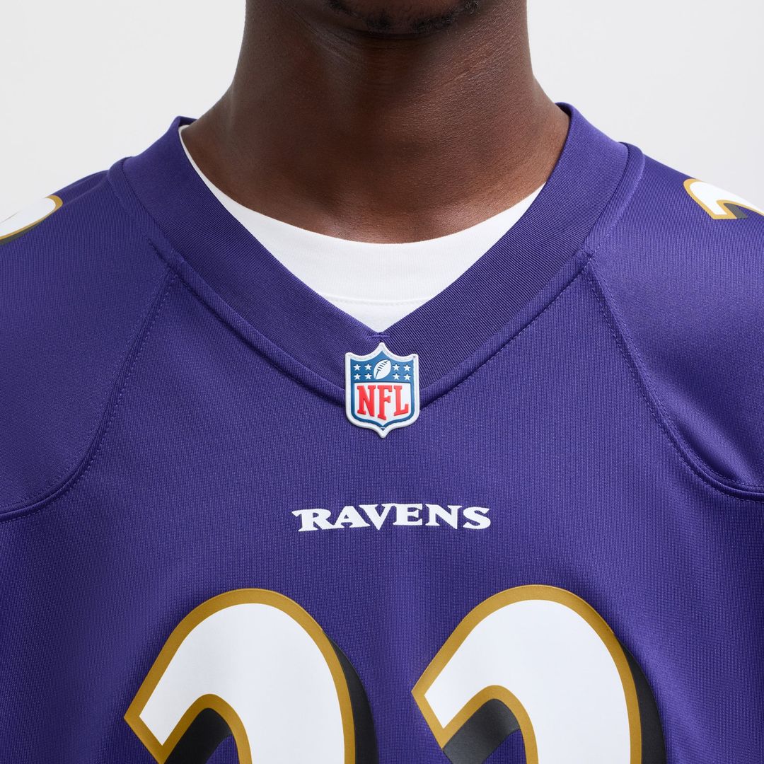 Baltimore Ravens Derrick Henry Nike Game Player Jersey - Purple
