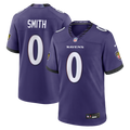 Baltimore Ravens Roquan Smith Nike Team Game Jersey - Purple
