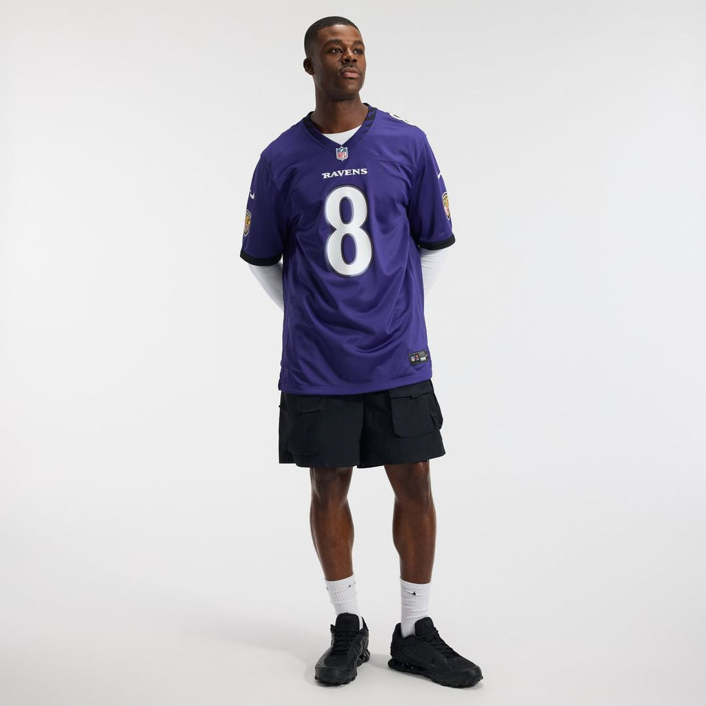 Baltimore Ravens Lamar Jackson Nike Team Game Jersey - Purple