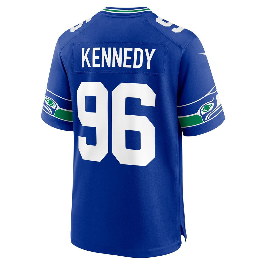 Seattle Seahawks Cortez Kennedy Nike Retired Player Alternate Game Jersey - Royal