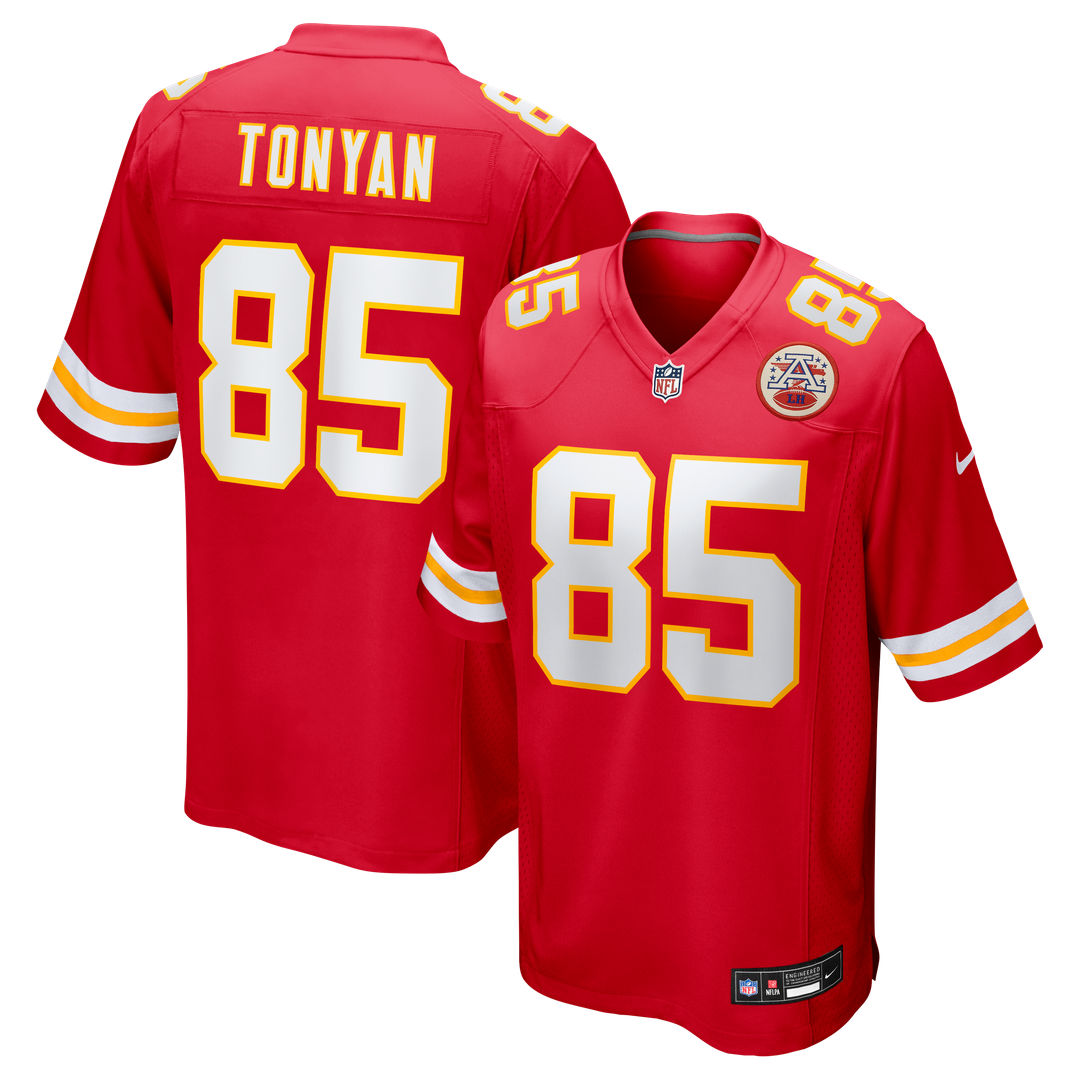 Kansas City Chiefs Robert Tonyan Nike Team Game Jersey - Red