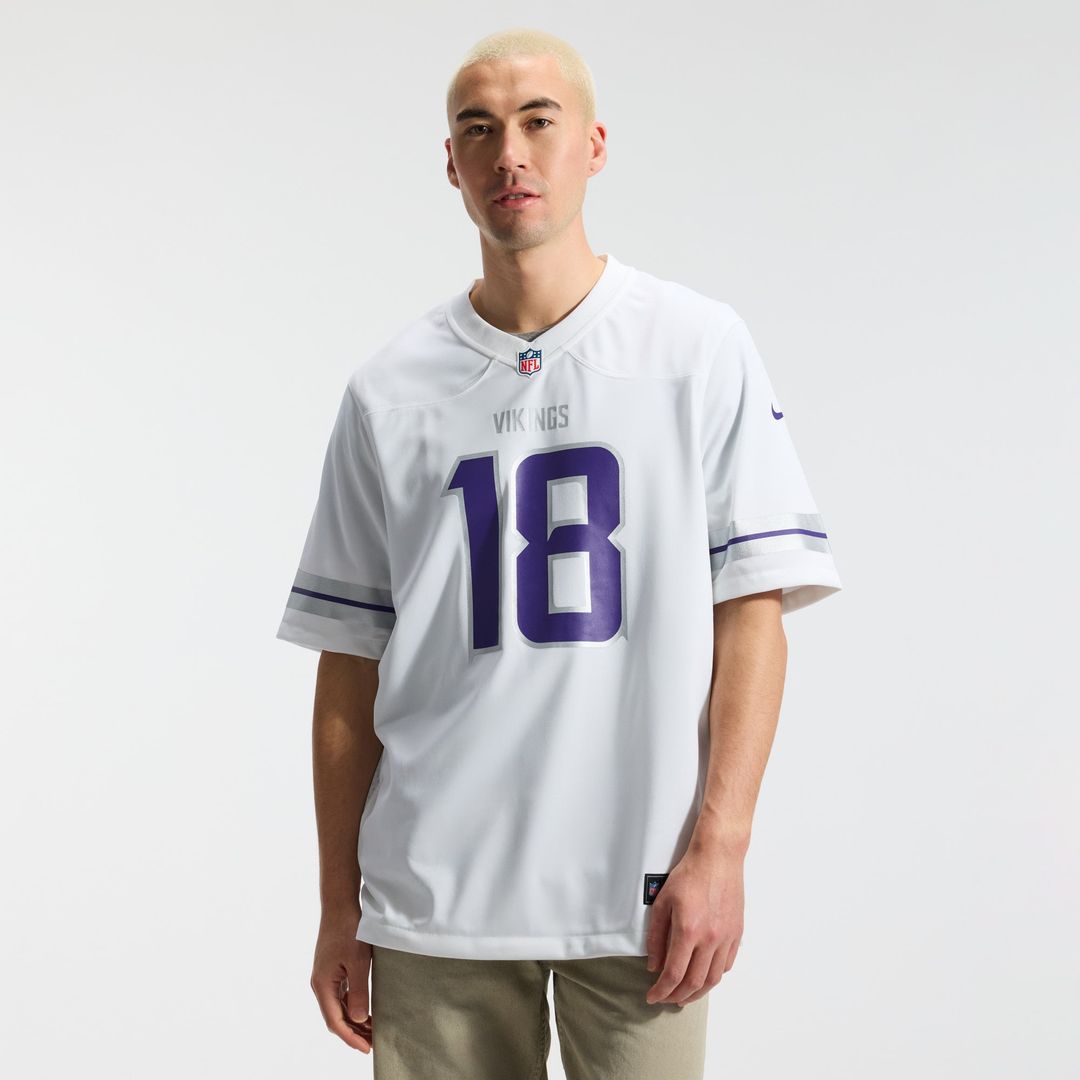 Minnesota Vikings Justin Jefferson Nike Classic Player Game Jersey - Purple