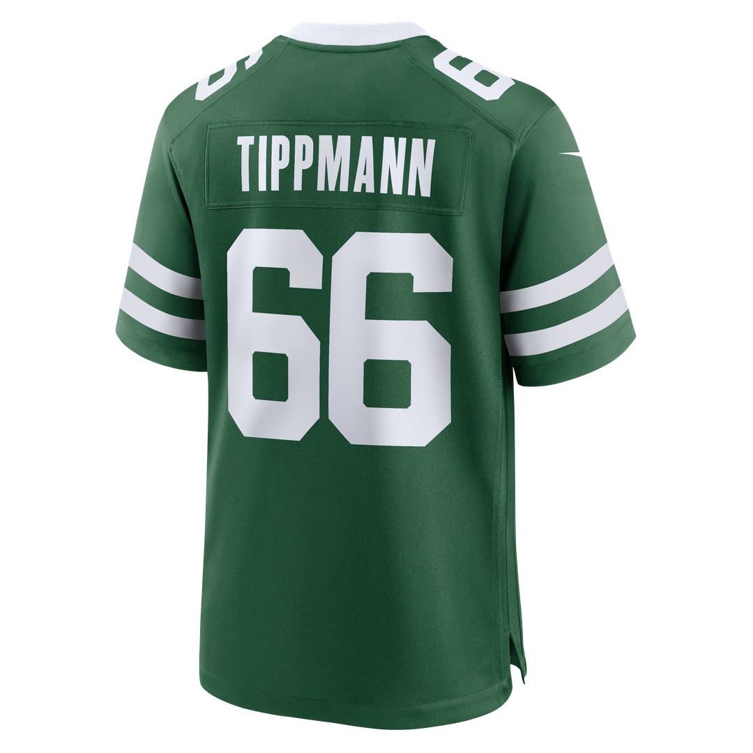 New York Jets Joe Tippmann Nike Team Game Jersey - Legacy Green
