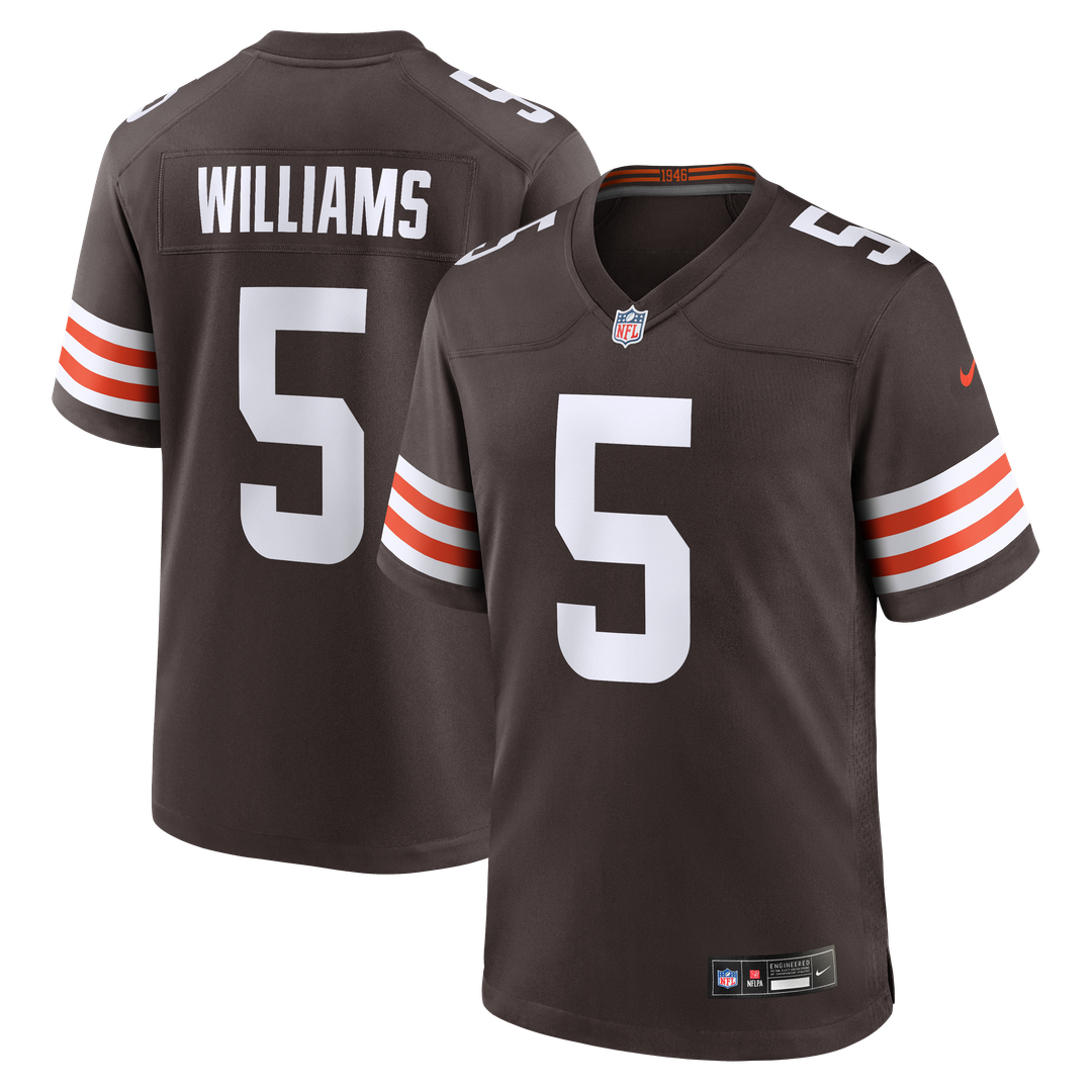 Cleveland Browns Quincy Williams Nike Team Game Jersey - Brown