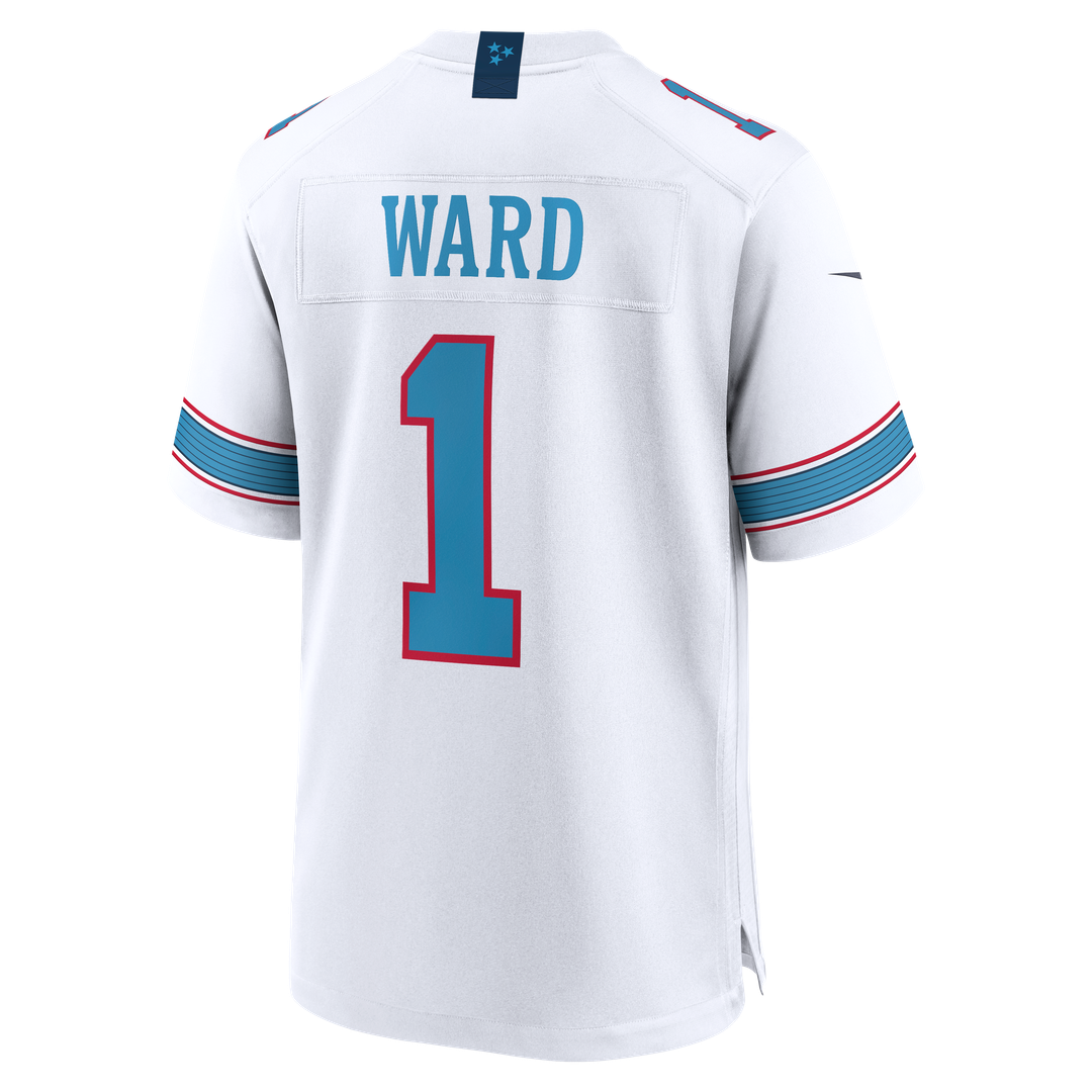 Tennessee Titans Cameron Ward Nike Game Jersey - Light Blue