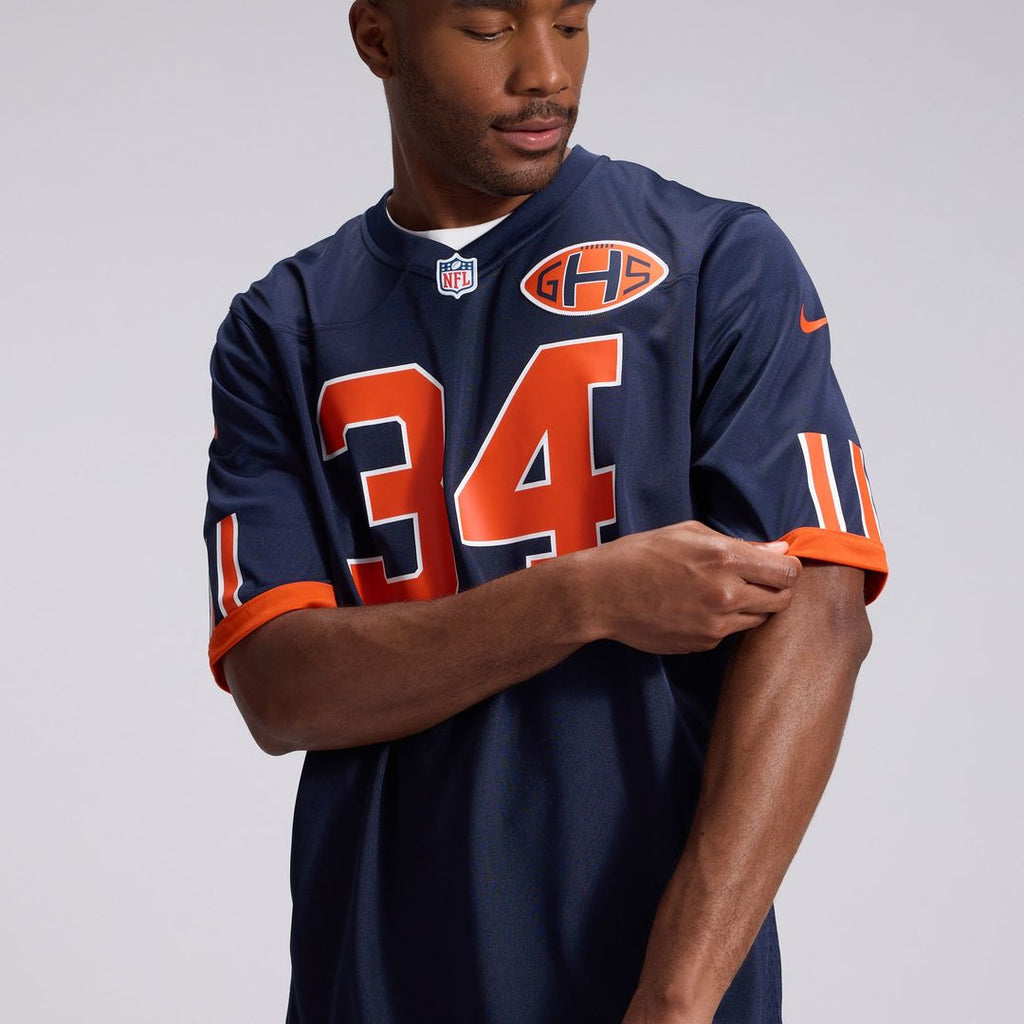 Chicago Bears Walter Payton Nike 2026 Rivalries Collection Game Jersey - Navy