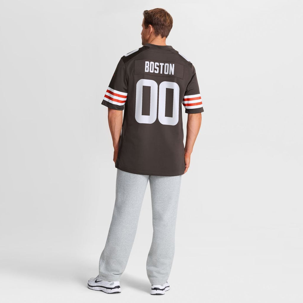 Cleveland Browns Denzel Boston Nike Game Jersey - Brown