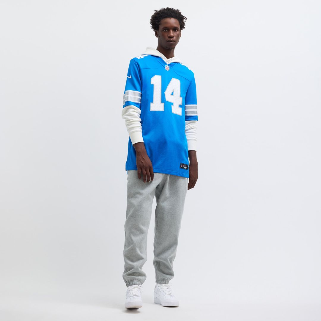 Detroit Lions Amon-Ra St. Brown Nike Game Jersey - Blue