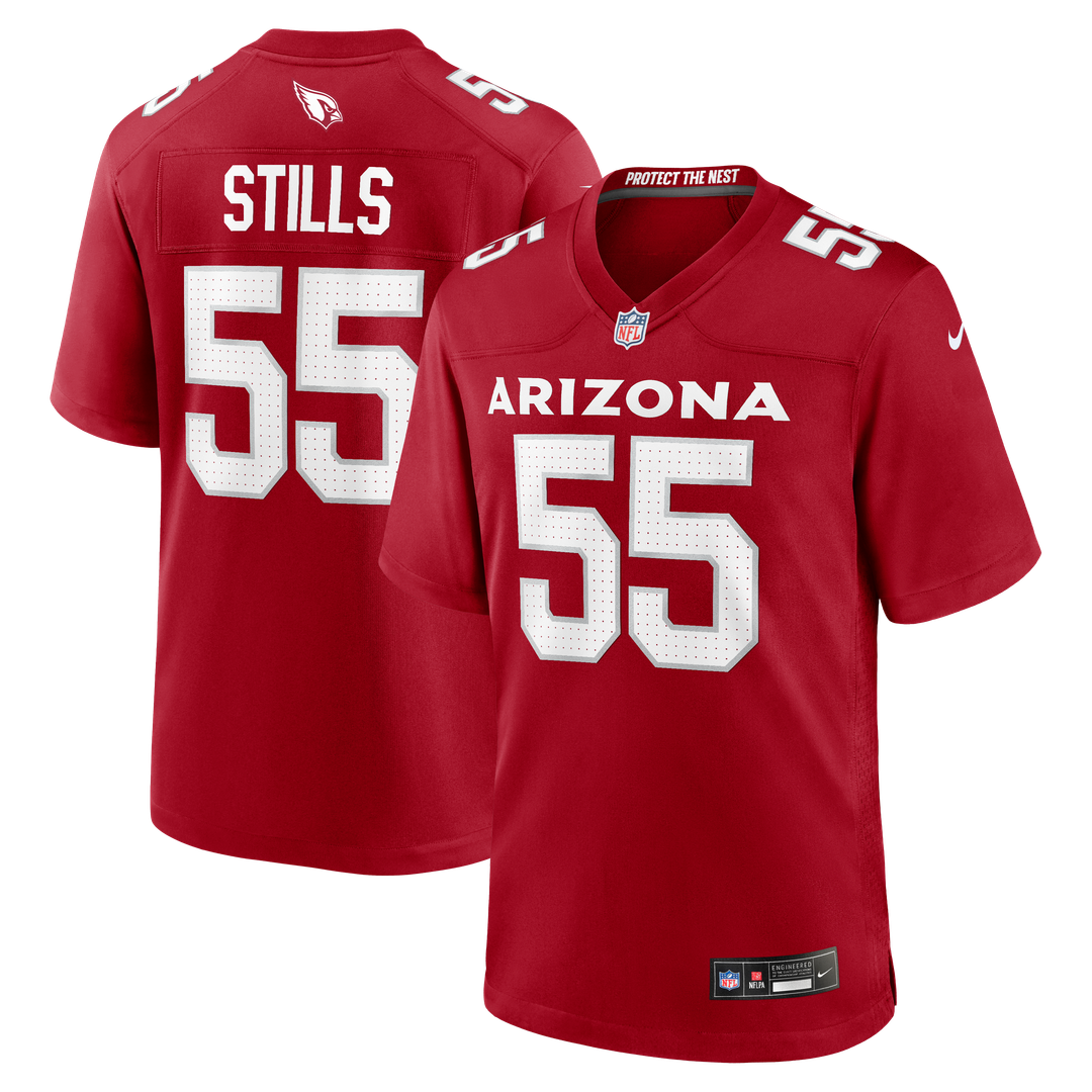 Arizona Cardinals Dante Stills Nike Team Game Jersey - Cardinal