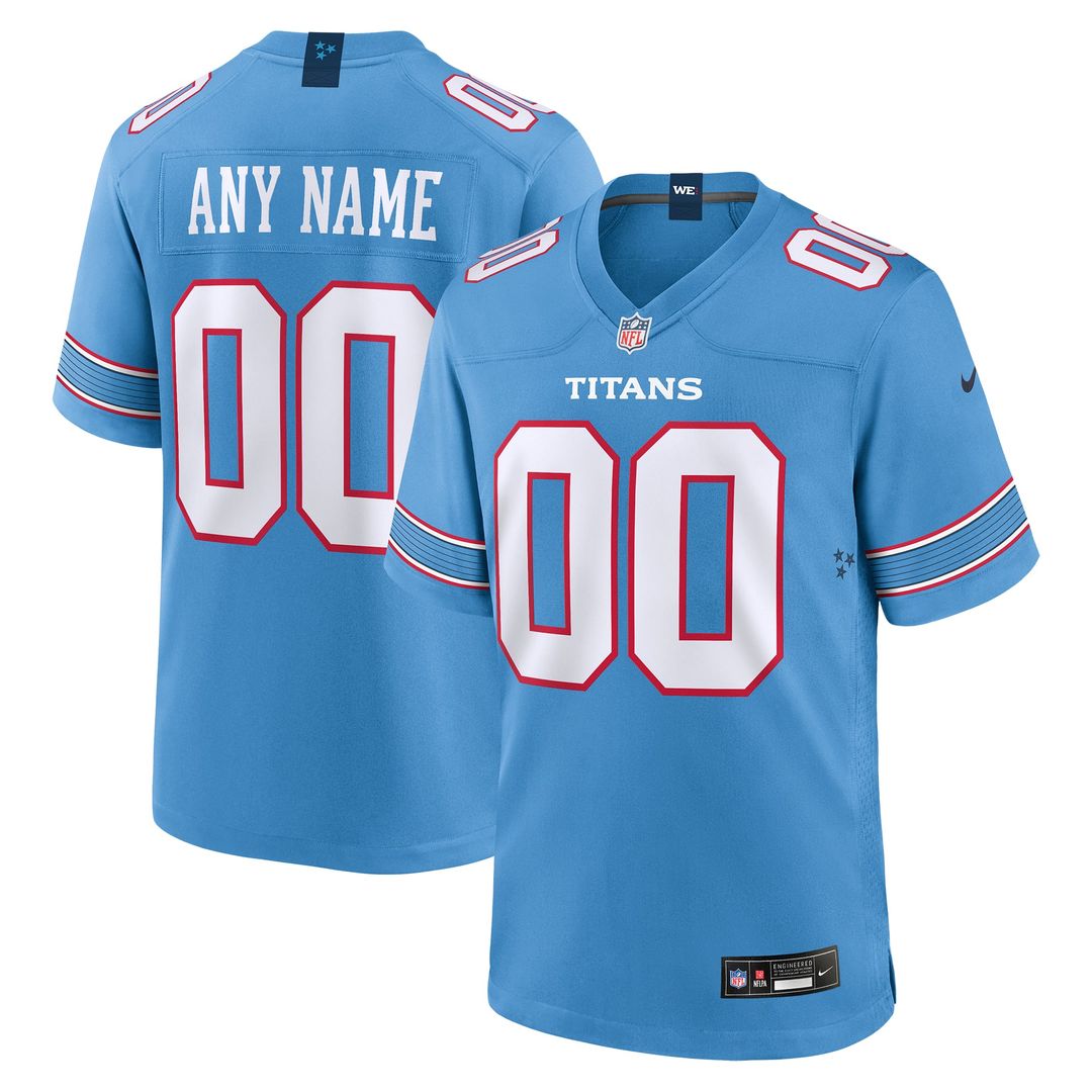 Tennessee Titans Nike Game Custom Jersey - White