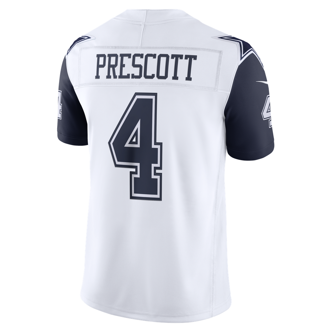Dallas Cowboys Dak Prescott Nike Team Vapor F.U.S.E. Stitched Limited Jersey - Navy