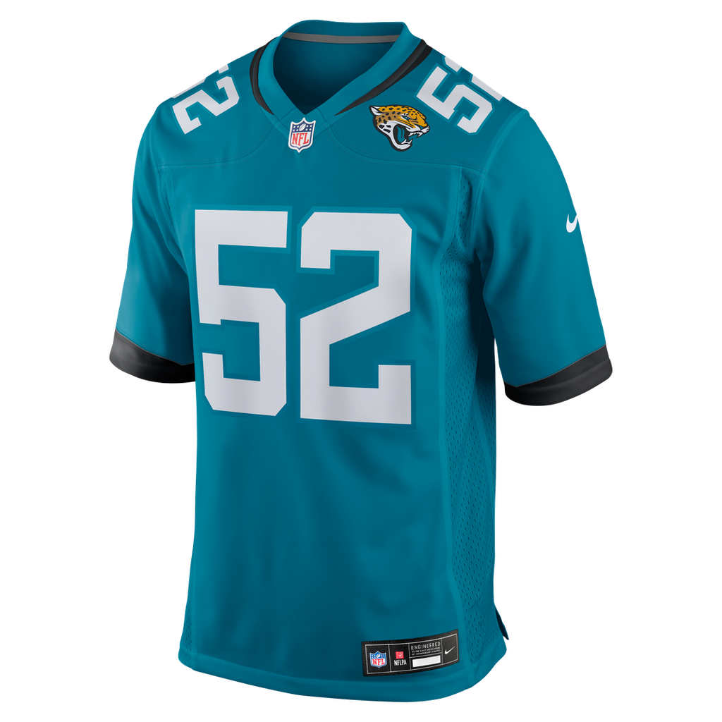Jacksonville Jaguars DaVon Hamilton Nike Game Jersey - Black