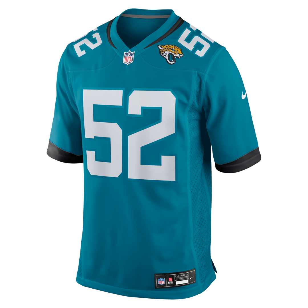 Jacksonville Jaguars DaVon Hamilton Nike Game Jersey - Black