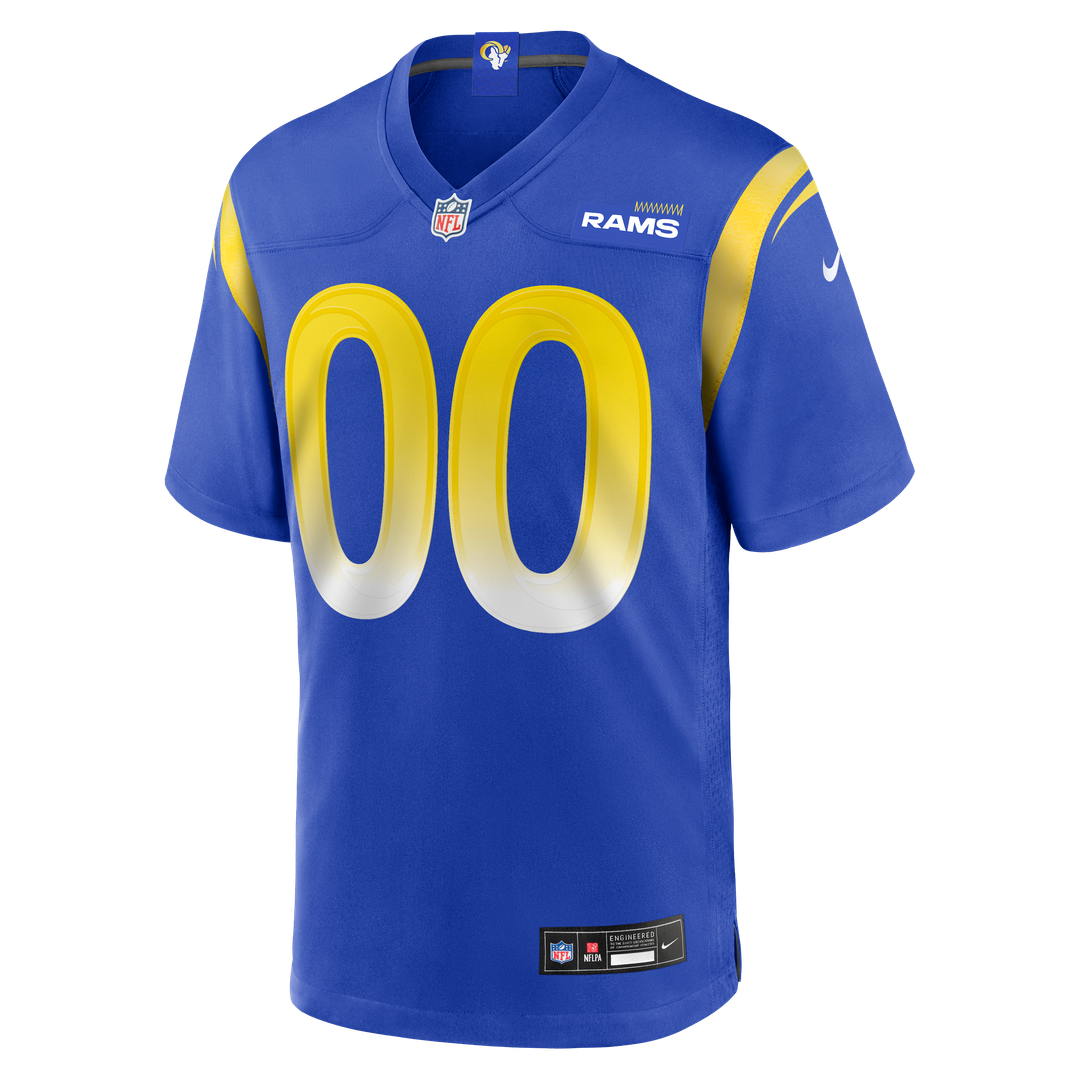 Los Angeles Rams Nike Custom Game Jersey - Royal