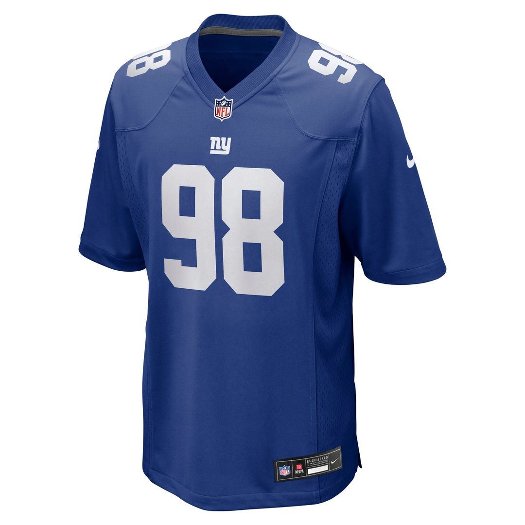 New York Giants D.J. Reader Nike Game Jersey - Royal