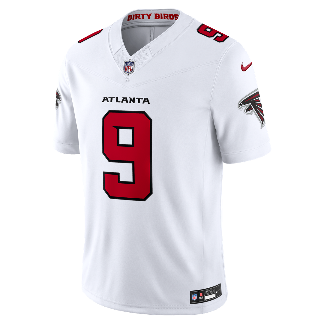 Atlanta Falcons Michael Penix Jr. Nike Alternate Throwback Vapor F.U.S.E. Stitched Limited Jersey - Black