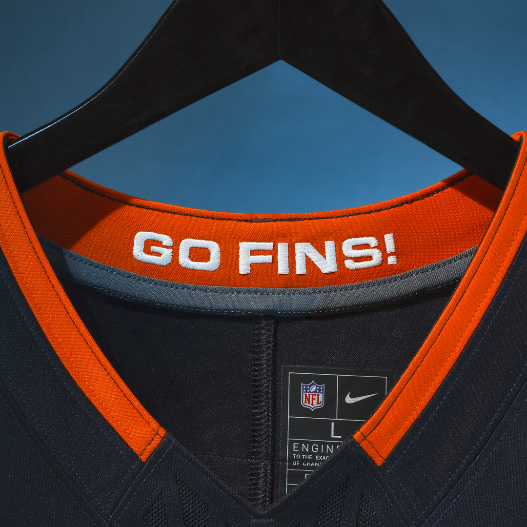 Miami Dolphins Dan Marino Nike Rivalries Collection Stitched Limited Jersey - Navy
