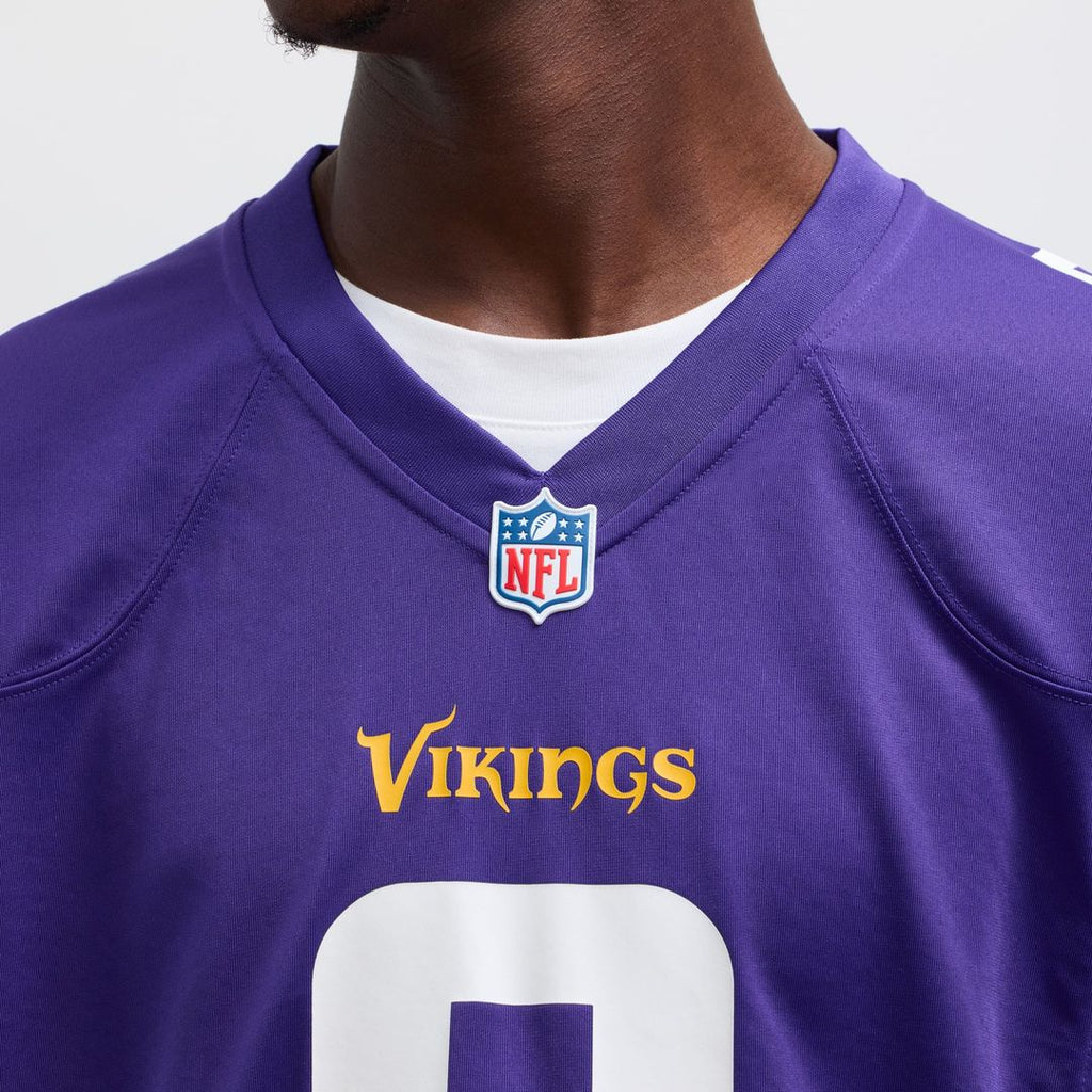 Minnesota Vikings J.J. McCarthy Nike Alternate Game Player Jersey - White