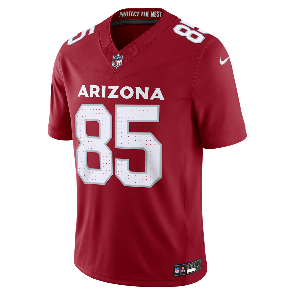 Arizona Cardinals Trey McBride Nike Vapor F.U.S.E. Stitched Limited Jersey - White