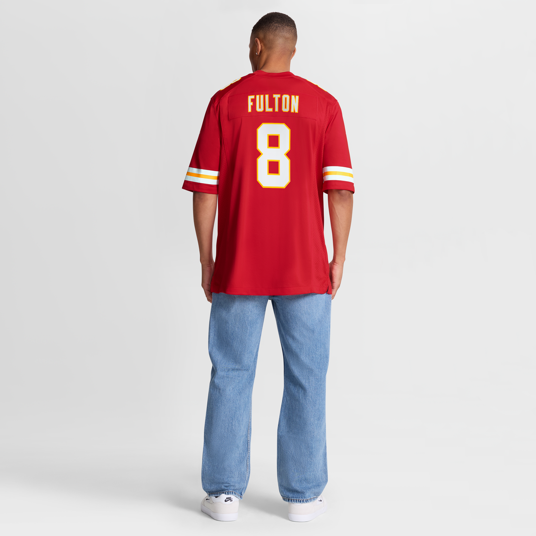 Kansas City Chiefs Kristian Fulton Nike Team Game Jersey - Red