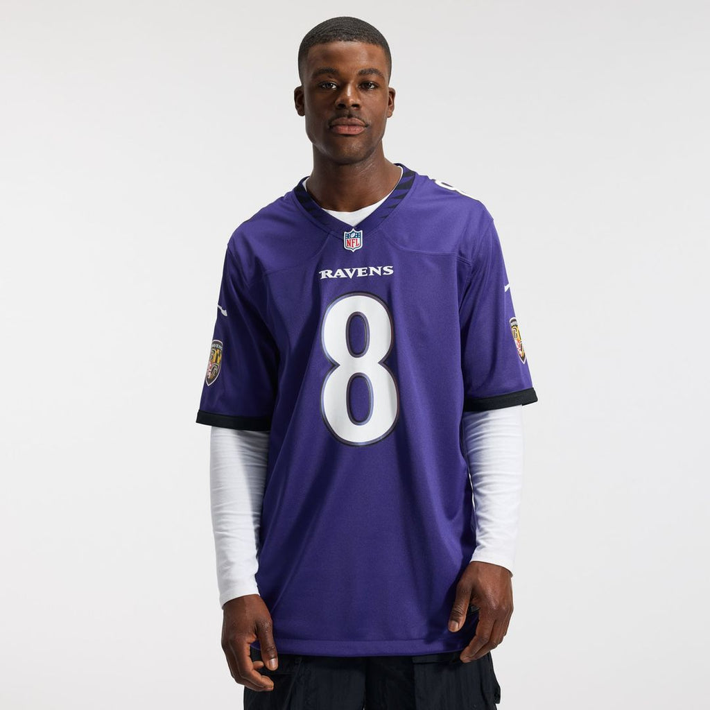 Baltimore Ravens Lamar Jackson Nike Team Game Jersey - Purple