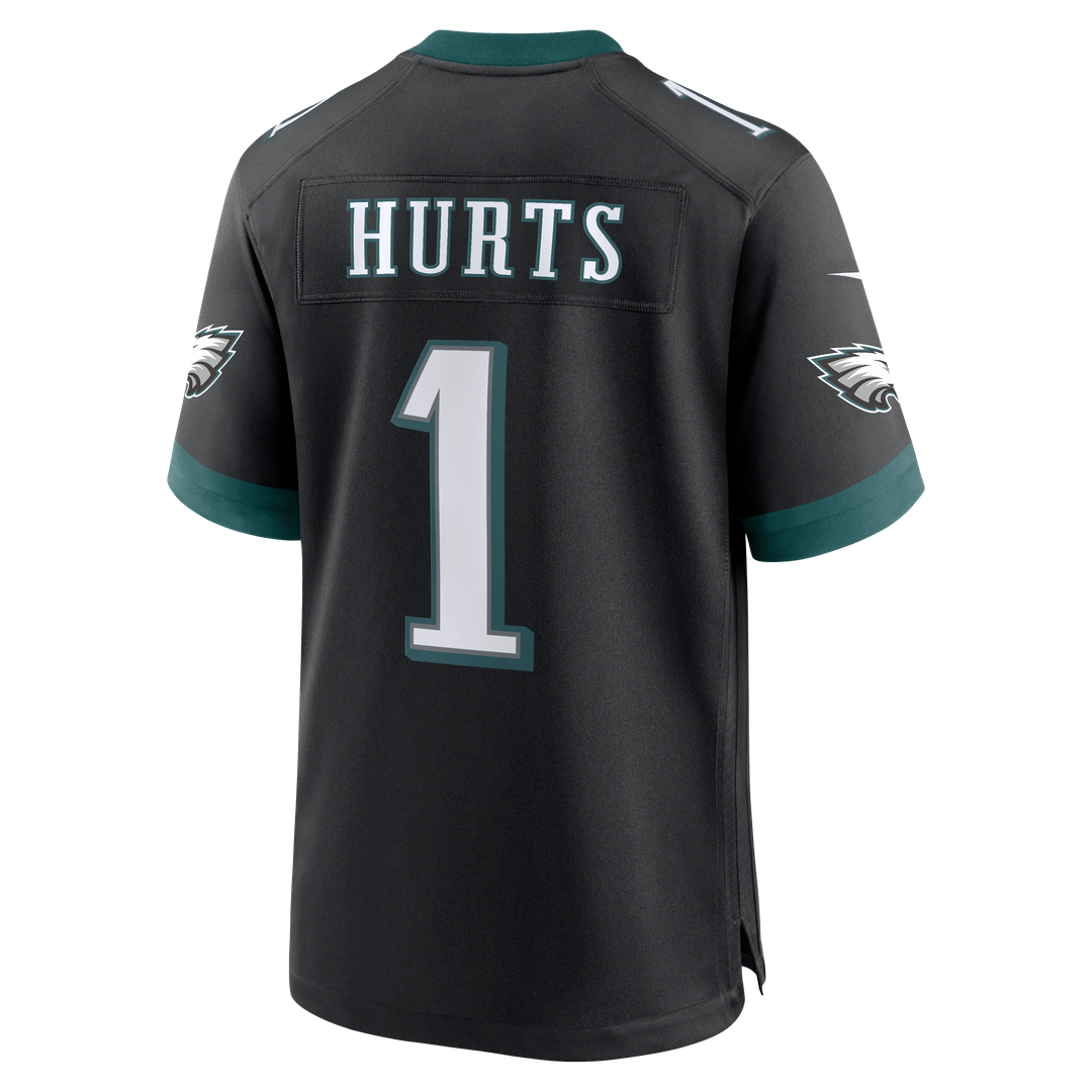 Philadelphia Eagles Jalen Hurts Nike Alternate Game Jersey - Black