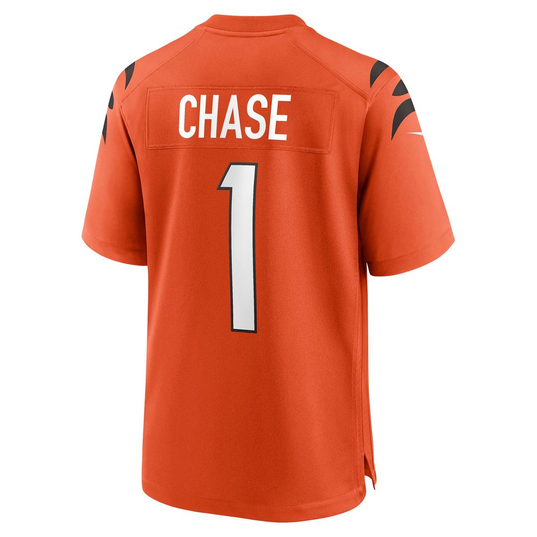 Cincinnati Bengals Ja'Marr Chase Nike Alternate Game Jersey - Orange
