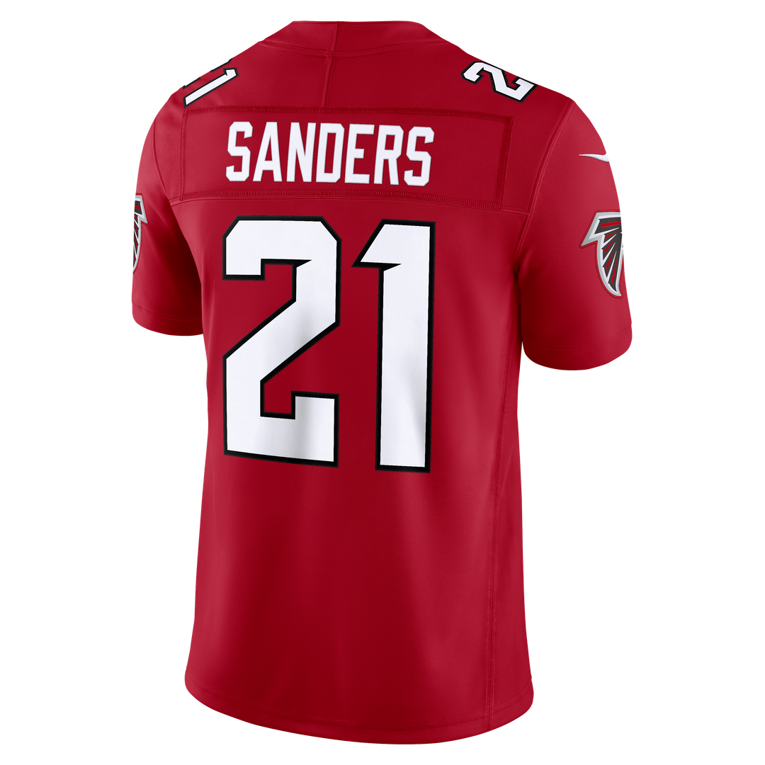 Atlanta Falcons Deion Sanders Nike Team Vapor F.U.S.E. Stitched Retired Limited Jersey - Red
