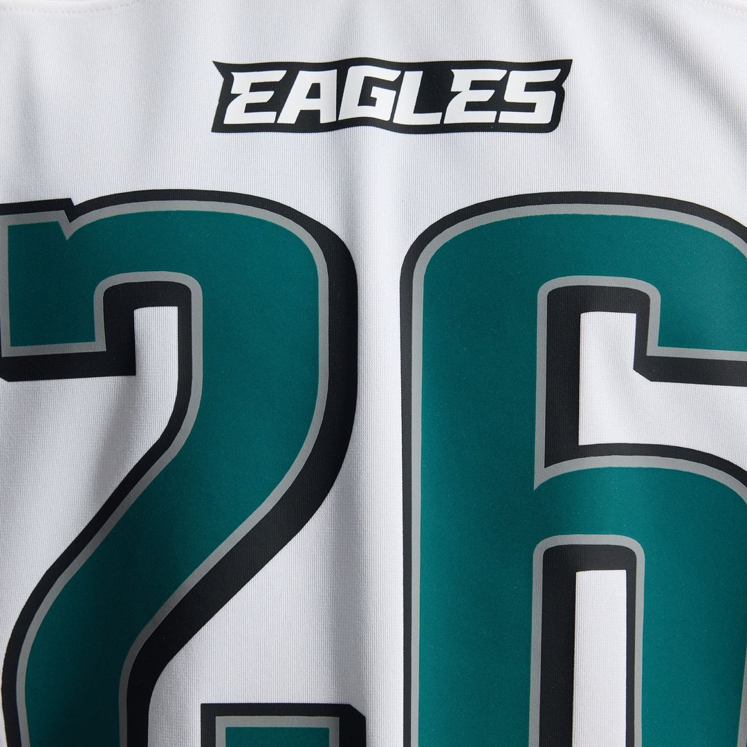 Philadelphia Eagles Saquon Barkley Nike Alternate Game Jersey - Black