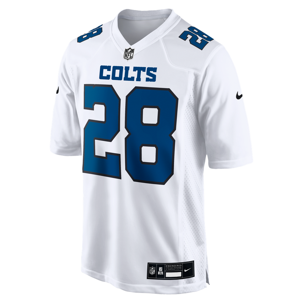 Indianapolis Colts Jonathan Taylor Nike Fashion Game Jersey - Tundra White