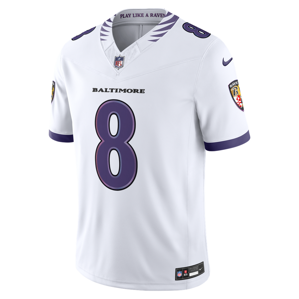 Baltimore Ravens Lamar Jackson Nike Alternate Alternate Vapor F.U.S.E. Stitched Limited Jersey - Black