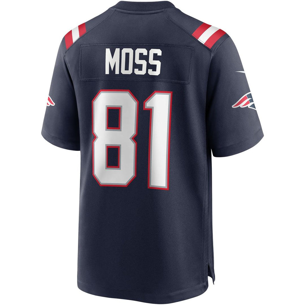 New England Patriots Randy Moss Nike Game Retired Player Jersey - Navy