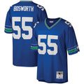 Seattle Seahawks Brian Bosworth Mitchell & Ness Legacy Replica Jersey - Royal