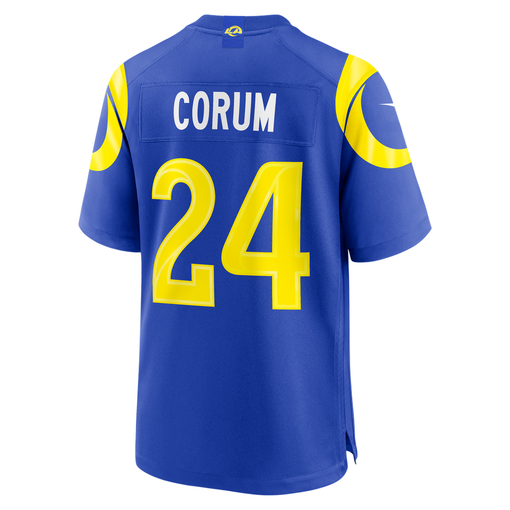 Los Angeles Rams Blake Corum Nike Game Jersey - Royal