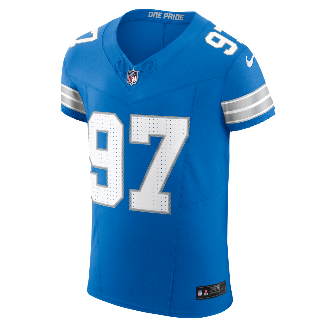 Detroit Lions Aidan Hutchinson Nike Alternate Vapor F.U.S.E. Elite Jersey - Black
