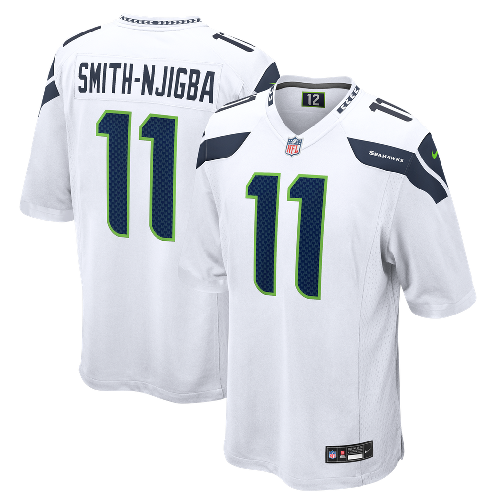 Seattle Seahawks Jaxon Smith-Njigba Nike Throwback Player Game Jersey - Royal